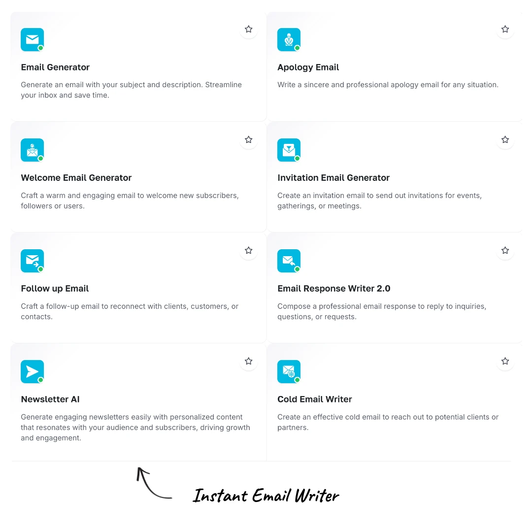 Boost conversions with email generator