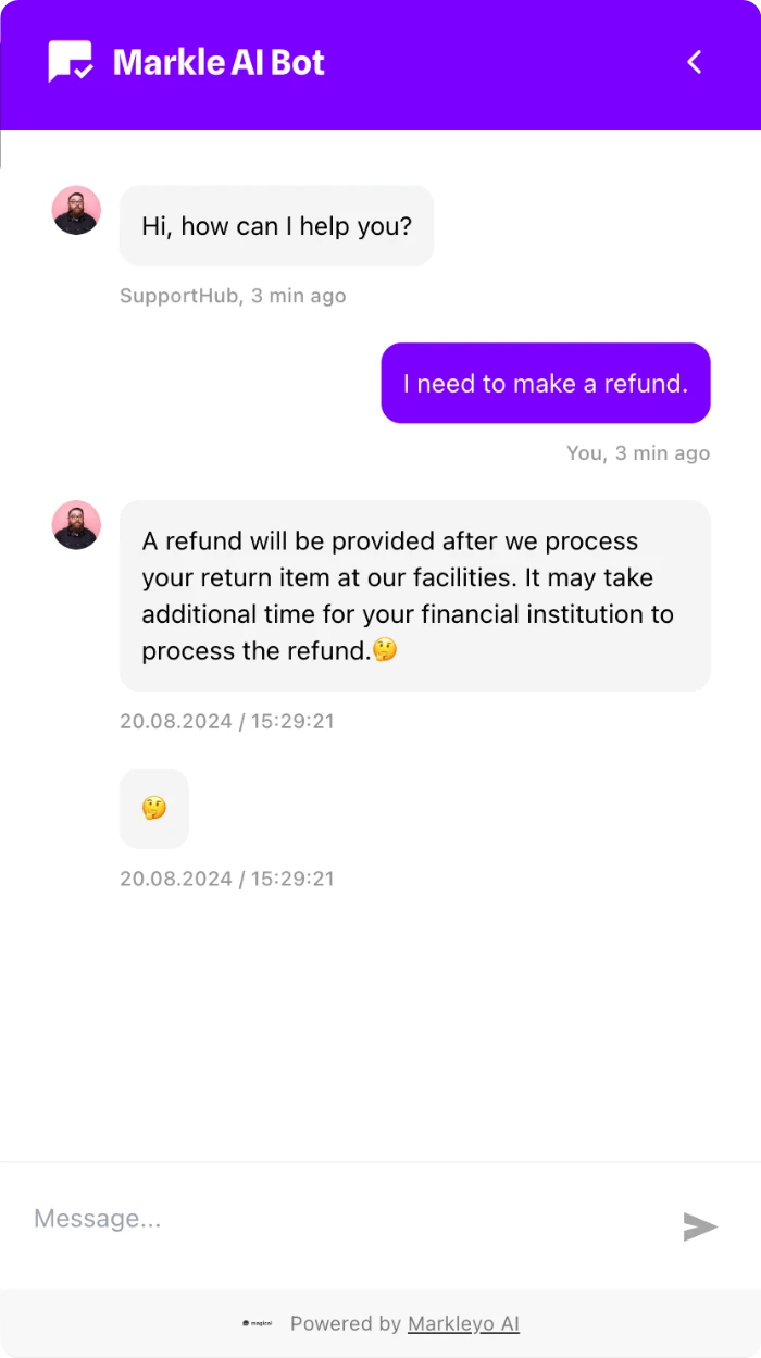 Customize AI chatbot