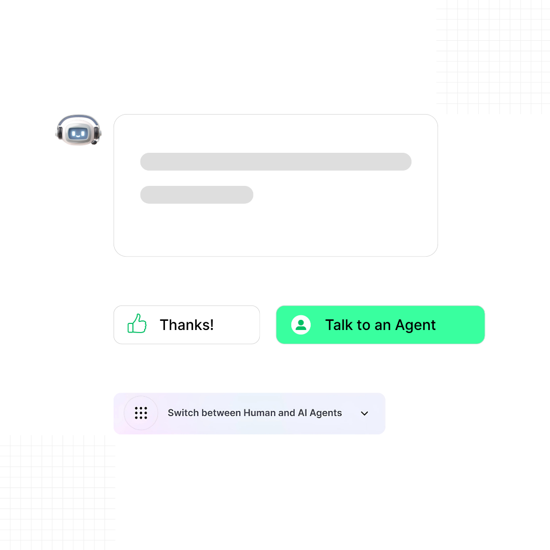 Handoff replies to a human agent - Markleyo AI