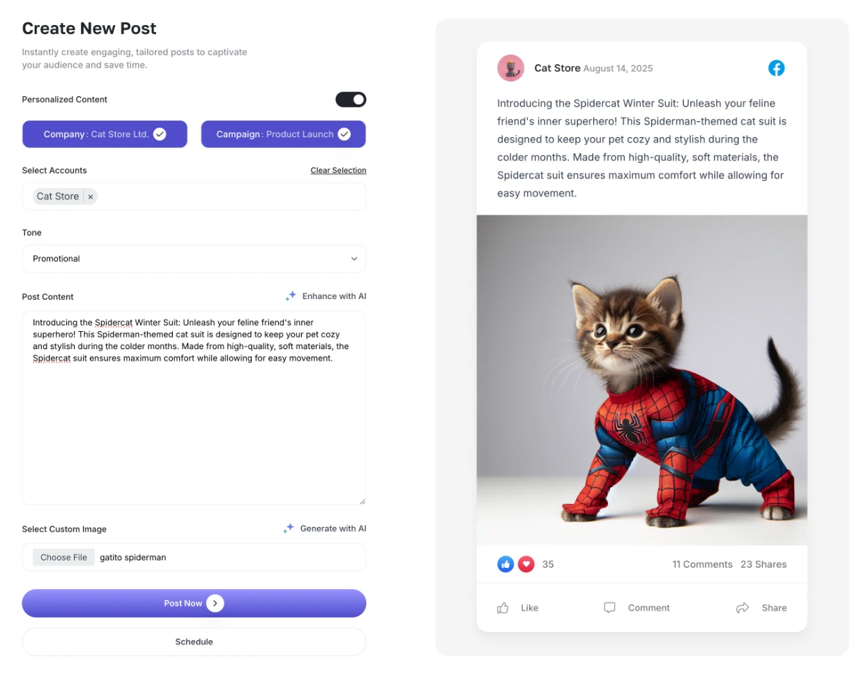 Real-time content previews