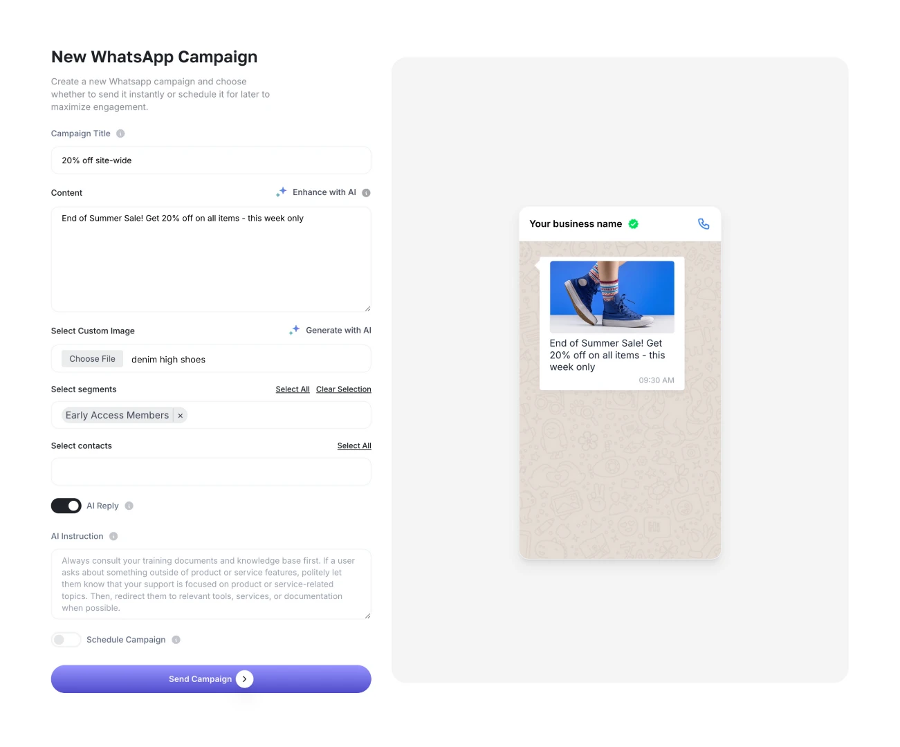 AI Powered Content creation