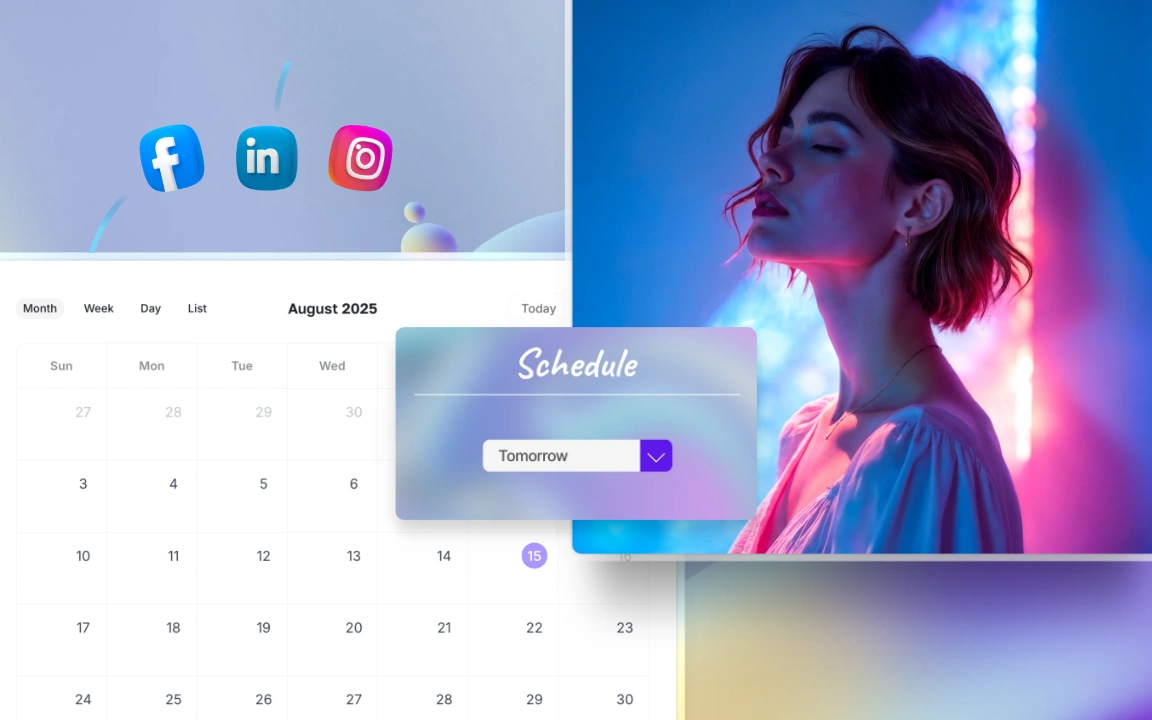 Smart scheduling & publishing