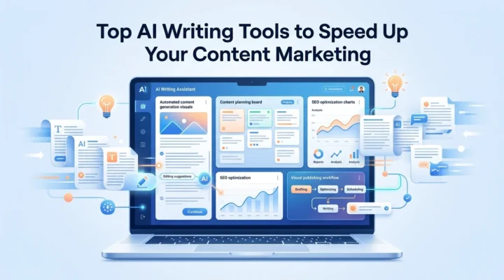 AI Writing Tools to Speed Up Your Content Marketing