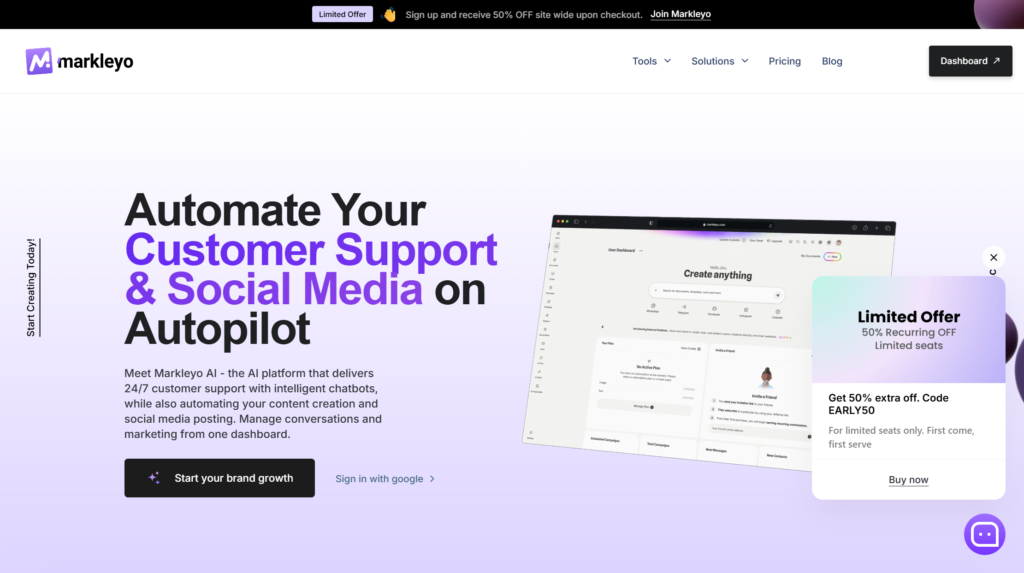 markleyo dashboard
