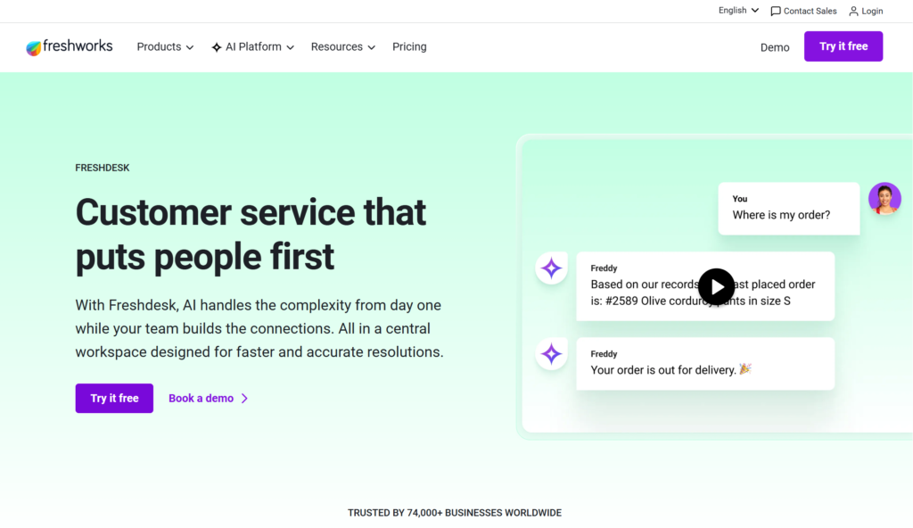 Freshdesk AI