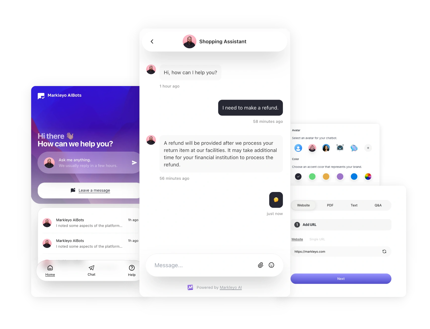 AI Chat bot by Markleyo AI